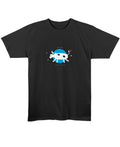 Black Regular Fit T-shirt Front Design