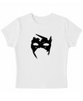 White Baby Tee Front Design